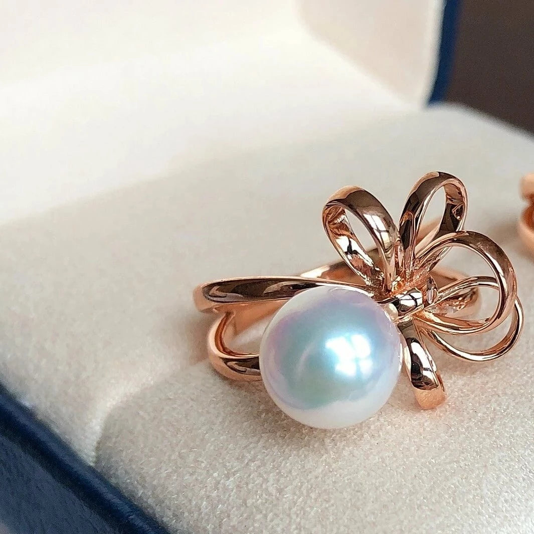large pearl ring
