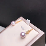Load image into Gallery viewer, pearl cross earrings
