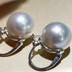 Load image into Gallery viewer, authentic white south sea pearls earrings
