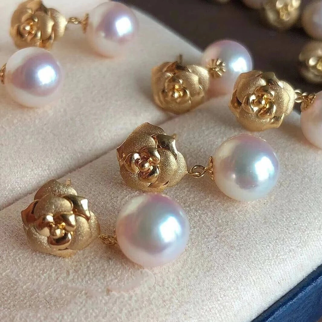 pearl earrings trend 2022