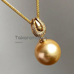 Load image into Gallery viewer, single pearl pendant
