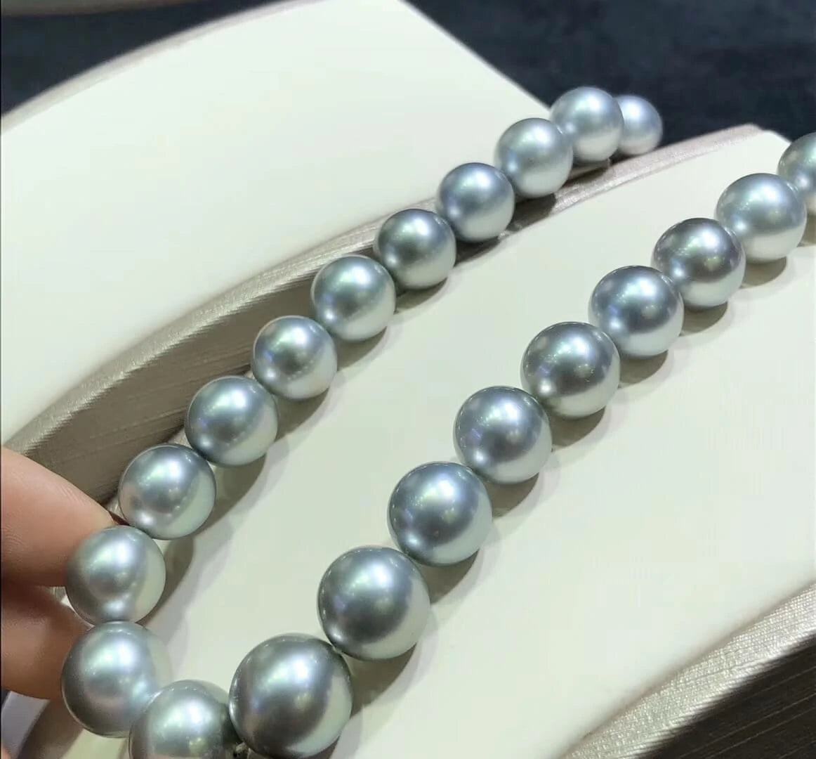 natural color tahitian pearl necklace