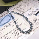 Load image into Gallery viewer, psl ocean blue tahitian pearl with 18k claps

