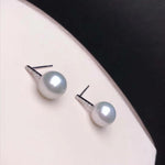 Load image into Gallery viewer, real gold and pearl earrings
