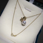 Load image into Gallery viewer, Japanese akoya pearl white Japanese akoya pearl jewelry
