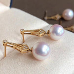 Load image into Gallery viewer, costume pearl earrings
