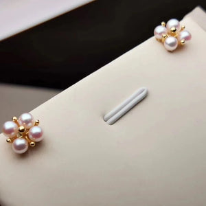 genuine pearls earrings