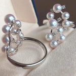 Load image into Gallery viewer, cultured pearl ring
