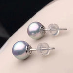 Load image into Gallery viewer, organic pearl earrings
