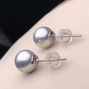organic pearl earrings