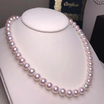 Load image into Gallery viewer, pink pearl jewellery necklace
