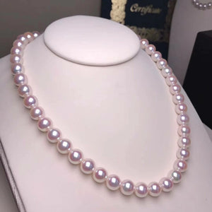 pink pearl jewellery necklace