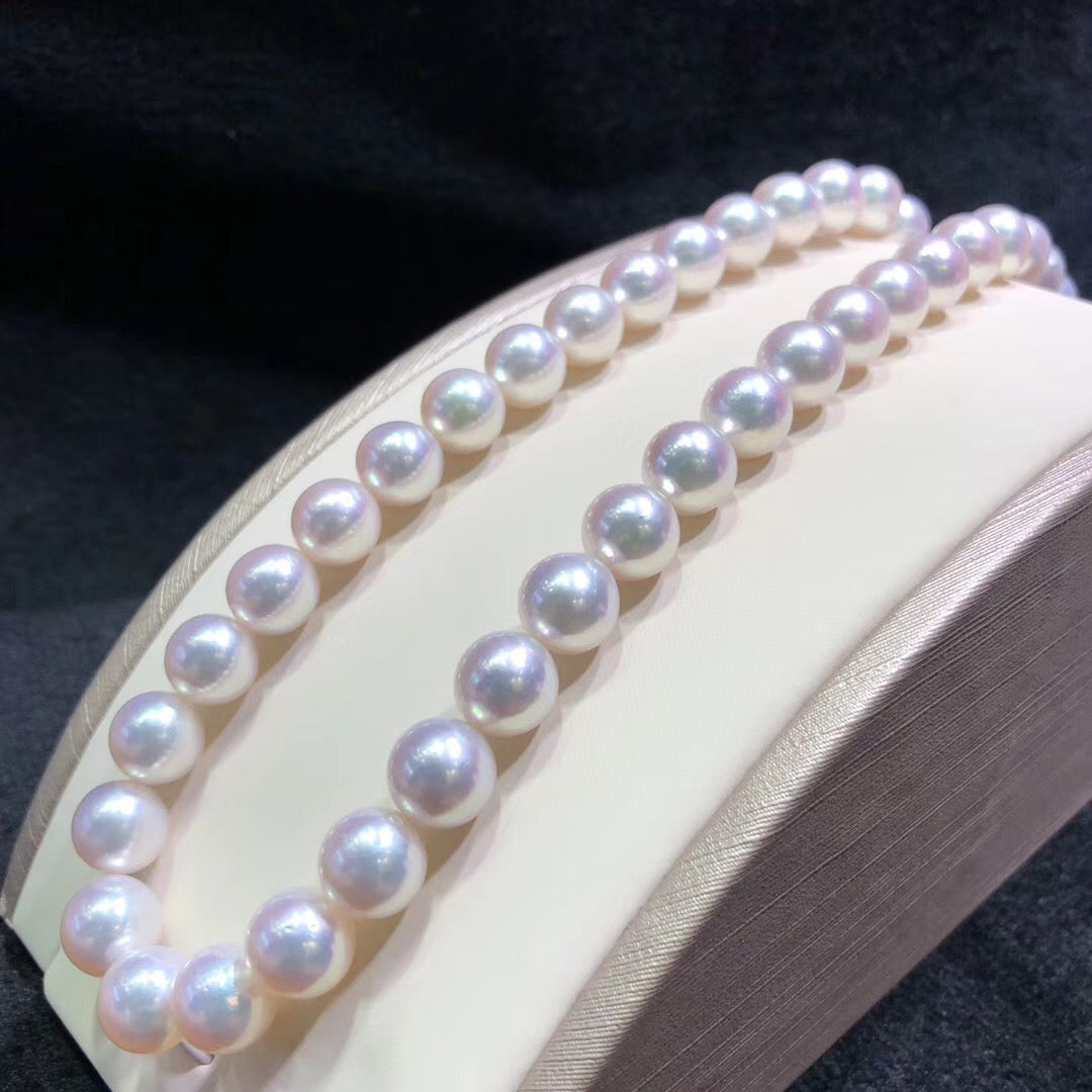 girls Japanese akoya pearl jewelry
