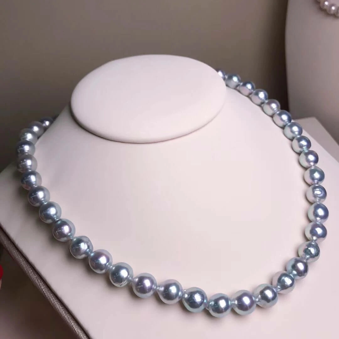 mens real pearl necklace