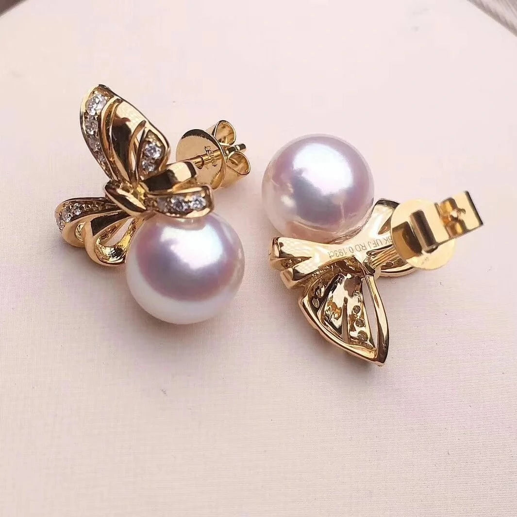 stud pearl earrings wedding