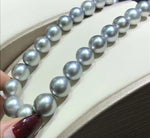 Load image into Gallery viewer, small blemiehes tahitian blue pearl choker
