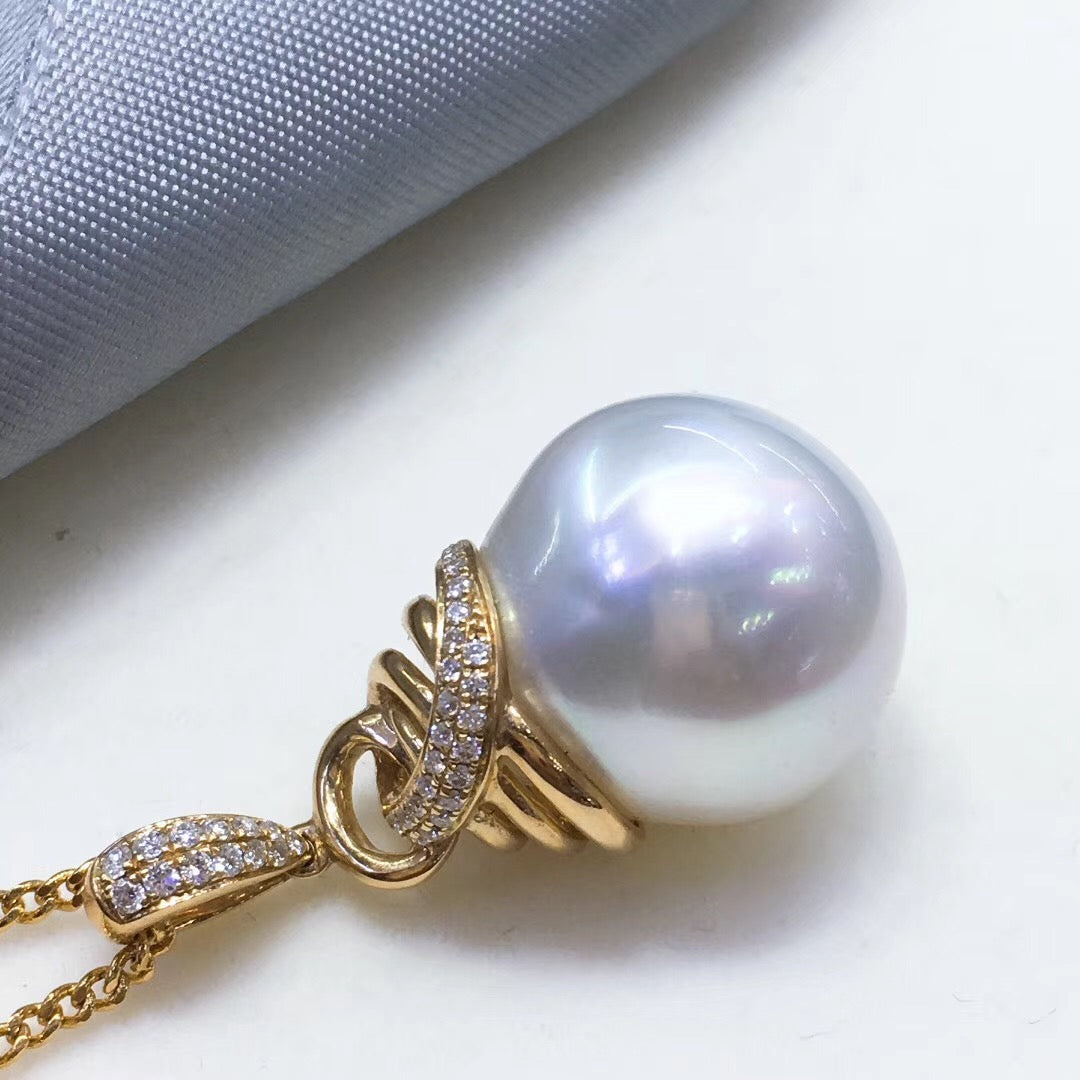 half white south sea pearls for crafts
