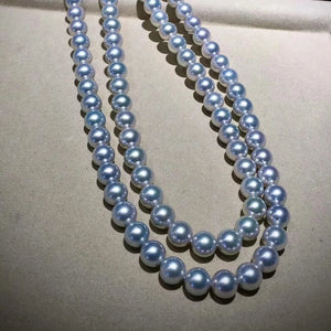 silver blue natural color