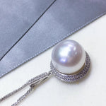 Load image into Gallery viewer, genuine white south sea pearl jewelry
