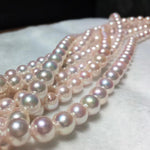 Load image into Gallery viewer, aaa Japanese akoya pearl earnecklace
