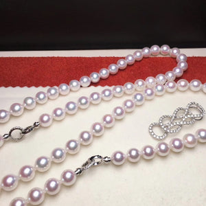 just Japanese akoya pearls