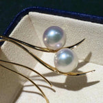Load image into Gallery viewer, cultured akoya pearl earrings

