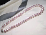 Load image into Gallery viewer, 14k white gold akoya pearl necklace
