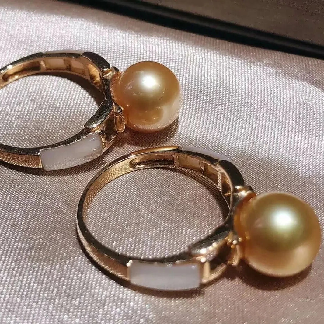 one pearl ring