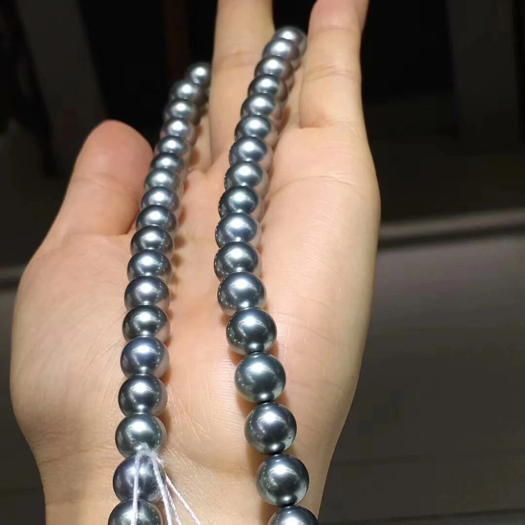 ocean blue pearl pendant