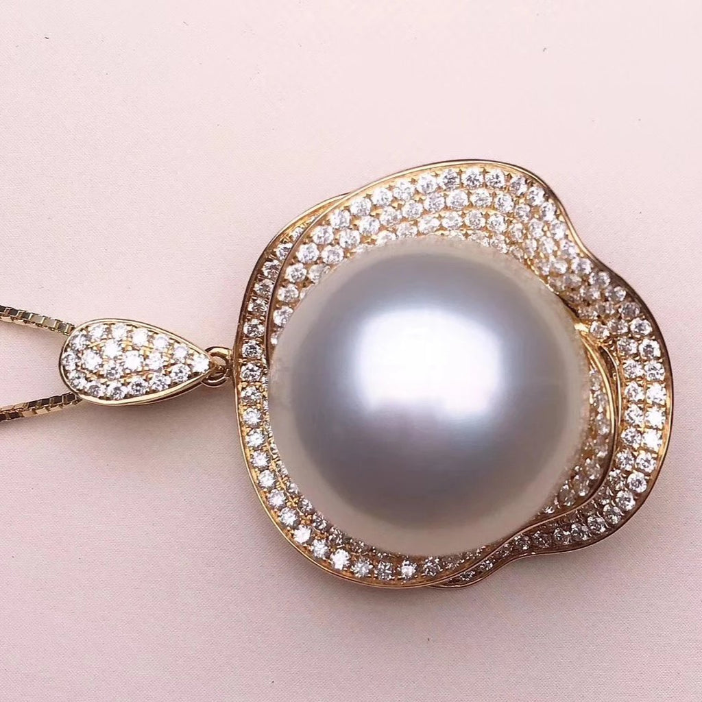 white south sea pearl earrings online shopping