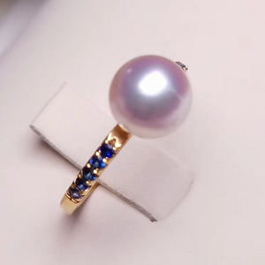 red pearl ring
